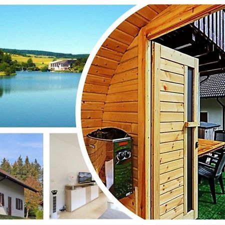 Seepark Kirchheim Ferienhaus Bei Vera Mit Sauna Zewnętrze zdjęcie