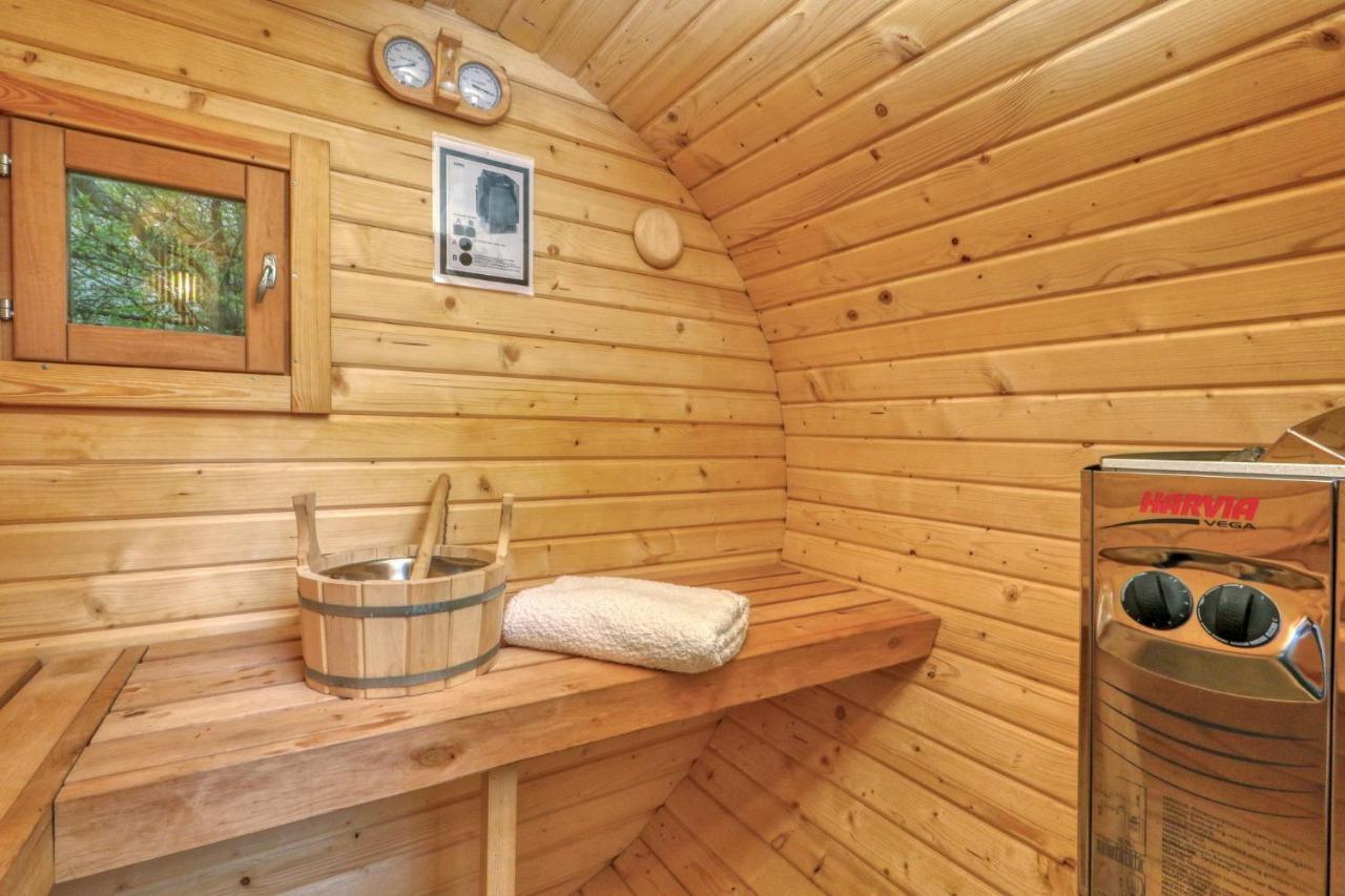 Seepark Kirchheim Ferienhaus Bei Vera Mit Sauna Zewnętrze zdjęcie